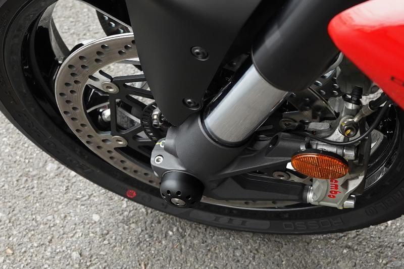 フロントアクスルスライダーモトコルセチタニウムドゥカティ