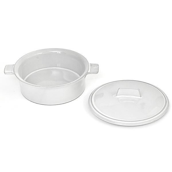 ホワイトココットM 約18.7cm 白系 洋食器 オーブンウェア スフレ・ココット 日本製 美濃焼 オーブンOK 業務用 おしゃれ g-1937-01 食事の時間を素敵に過ごすための食器スタイリングを提案する テーブルウエアオンラインショップ 「gourmet STYLE グルメスタイル」 ブラウンスフレ 洋食器 オーブンウェア スフレ・ココット 業務用