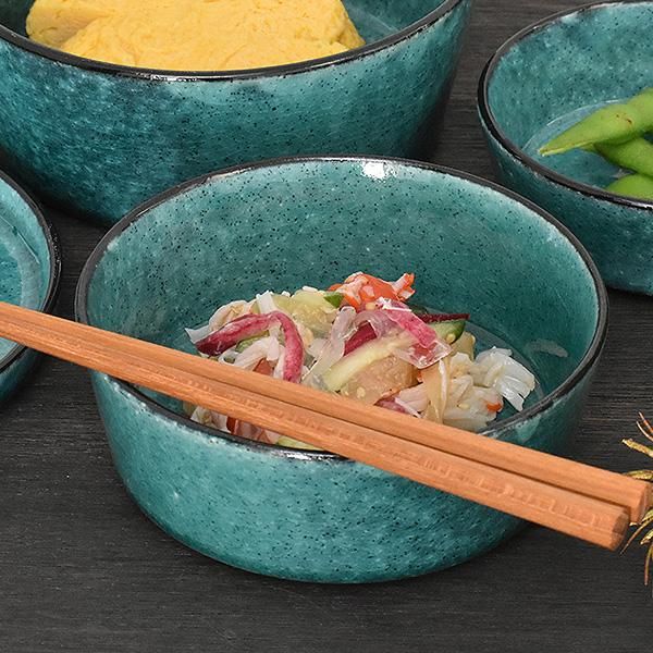 トルコ釉 鉢中 約12cm 青系 和食器 小鉢 日本製 美濃焼 業務用 トルコ釉 鉢中 約12cm 青系 和食器 小鉢 日本製 美濃焼 業務用