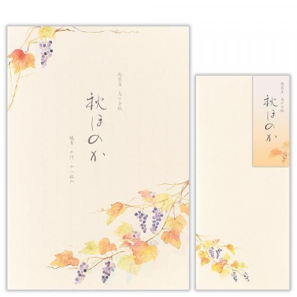 秋三集 秋ほのか 便箋・封筒セット - エヌビー社 OFFICIAL ONLINE SHOP