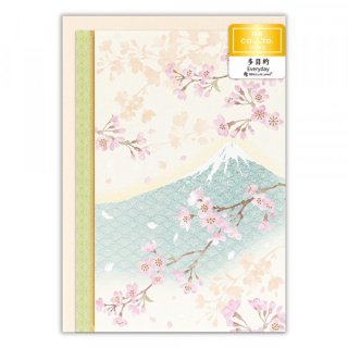 カード　花笑み　多目的　桜富士