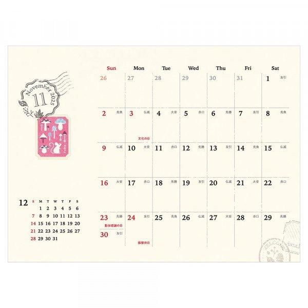 卓上カレンダー 2025アンティーク - エヌビー社 OFFICIAL ONLINE SHOP