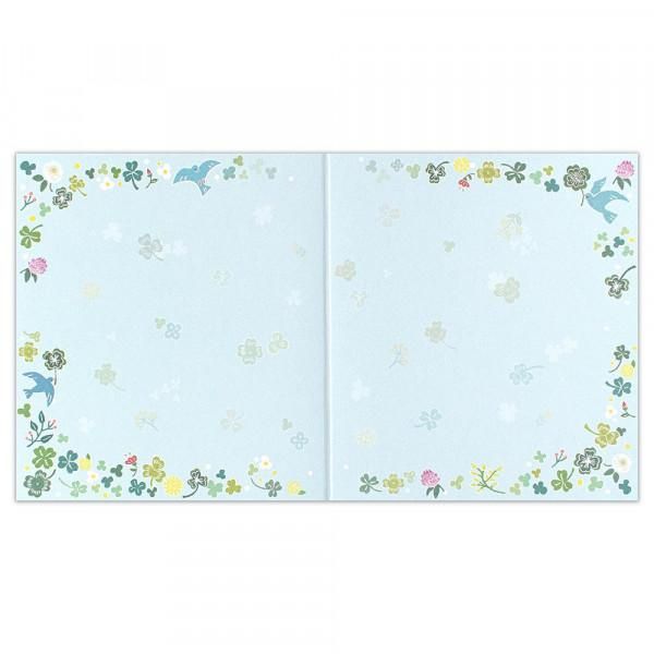 ひなビタ♪　ミニ色紙3枚　しおり　ポストカード ステッカー 楽天市場】エヌビー社 二つ折り ミニ色紙 ナイト | 寄せ書き