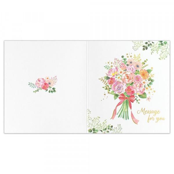 二つ折りミニ色紙 花束 - エヌビー社 OFFICIAL ONLINE SHOP