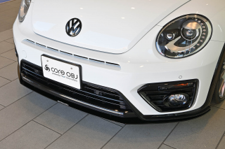 Produced by Next innovation<br>for Volkswagen The Beetle R-Line<br>Front Splitter / 素地ブラック磨き 5mm