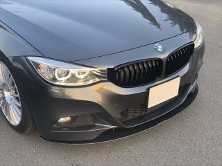Produced by Next innovation<br>for BMW 3Series M Sport (F34)<br>Front Splitter/カーボンファイバー5�