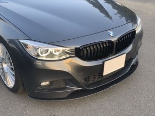 Produced by Next innovation<br>for BMW 3Series M Sport (F34)<br>Front Splitter/カーボンファイバー8�