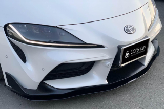 Produced by Next innovation<br>for TOYOTA GR SUPRA (A90)・(A91)<br>Front Splitter/グロスブラック5�