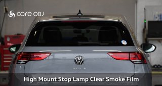 core OBJ<br>High Mount Stop Lamp Clear<br>Smoke Film for Volkswagen