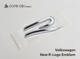 core OBJ select Emblem for Volkswagen R-Logo