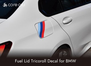 core OBJ<br>Fuel Lid Tricoroll Decal for BMW
