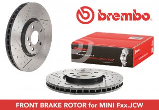 Brembo FRONT BRAKE ROTOR<br>for MINI Fxx.JCW (フロント用2枚)