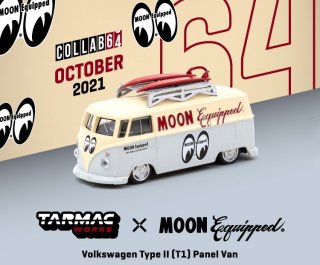 ڸ3TARMAC WORKS<br> VW Type 2 (T1) Panel Van Mooneyes Equipped<br>1/64 ߥ˥