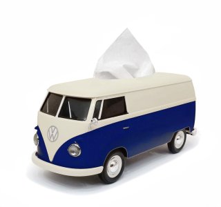 【数量限定】core OBJ select<br>Volkswagen Bus Tissue Box Plus Two-Tone<br>NAVY×Cream