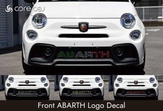 <img class='new_mark_img1' src='https://img.shop-pro.jp/img/new/icons15.gif' style='border:none;display:inline;margin:0px;padding:0px;width:auto;' />core OBJ<br>Front ABARTH Logo Decal