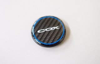 COX Floor Mat Carbon Badge (Blue)