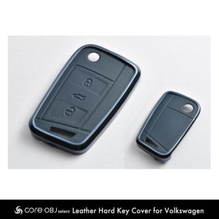 core OBJ select<br>Leather Hard Key Cover for Volkswagen<br>Type-A