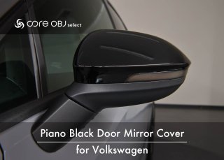 core OBJ select<br>Piano Black Door Mirror Cover<br>for Volkswagen<br>ڼդӥ¹ߡ