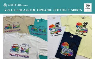core OBJ select<br>ORGANIC COTTON T-Shirts  2023 summer ver.<br>Beetle / T1 Bus