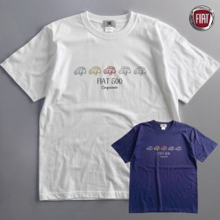core OBJ select<br>FIAT 500 Tシャツ 2301FT01-56