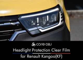 core OBJ<br>Headlight Protection Clear Film for Renault Kangoo 3 (KF)