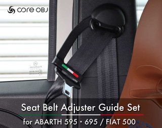 <img class='new_mark_img1' src='https://img.shop-pro.jp/img/new/icons15.gif' style='border:none;display:inline;margin:0px;padding:0px;width:auto;' />core OBJ<br>Seat Belt Adjuster Guide Set for ABARTH 595695/FIAT 500