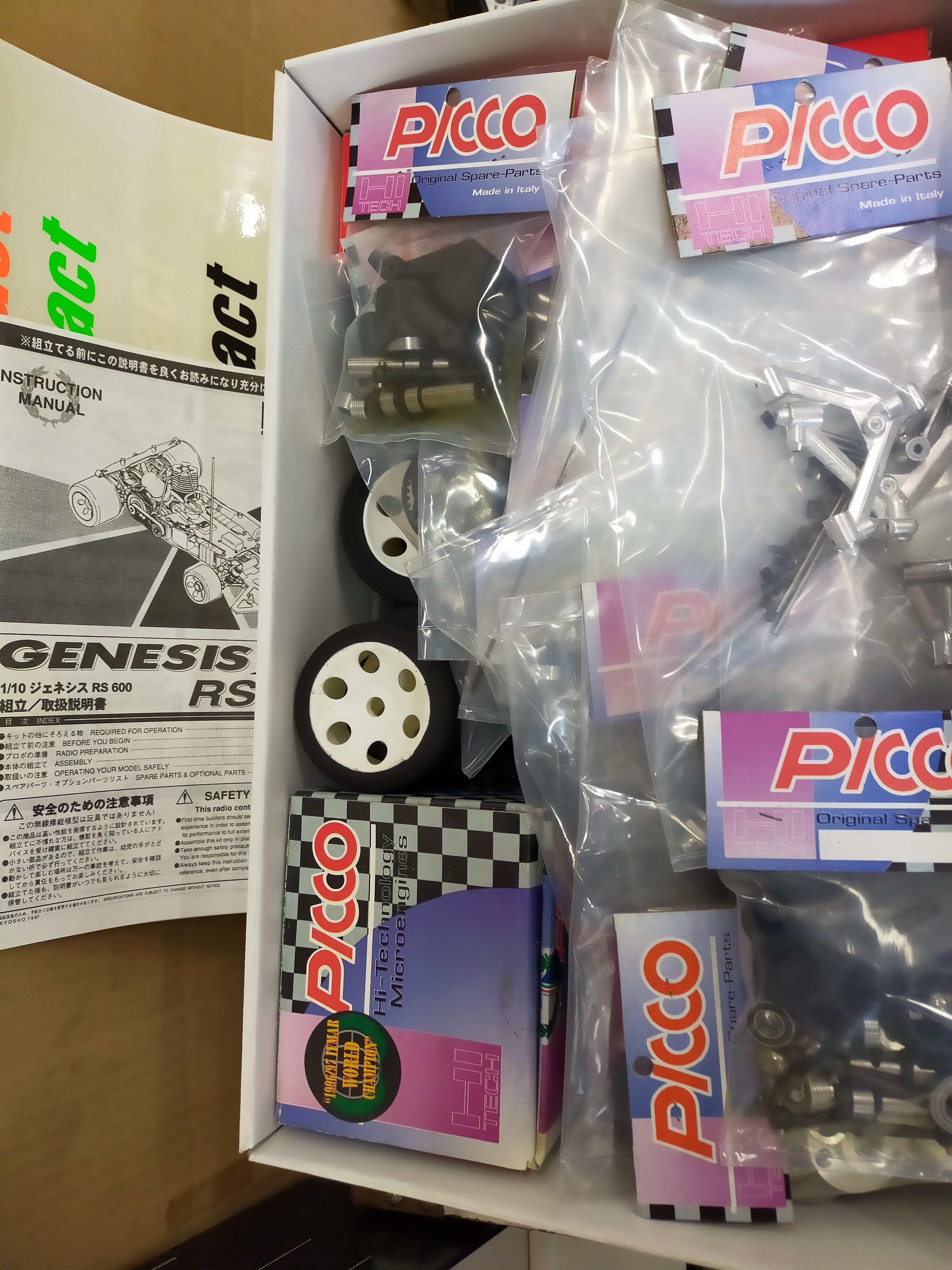 Picco Micromotori GENESIS 1/10 ジェネシス RS600 新品キット