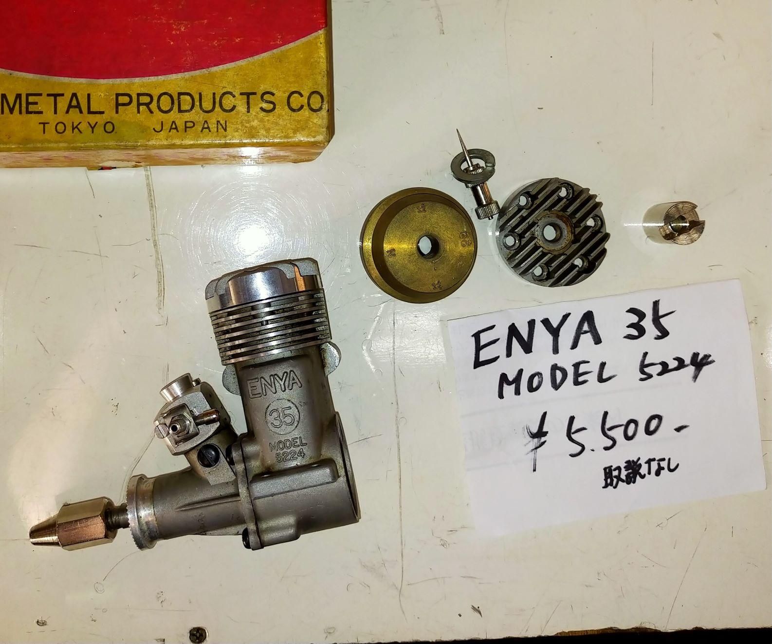 ENYA 35 MODEL 5224 - ラジコン販売 柳屋模型店 やなぎや