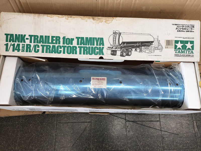 タミヤ トレーラートラック用 タンク・セミトレーラー 1/14電動ビッグ 