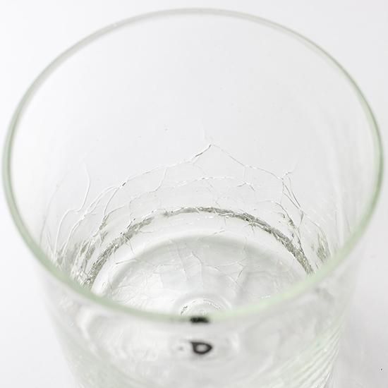 色味確認用　クラックグラス クラック ロックグラス - めまんべつアンテナショップほのか