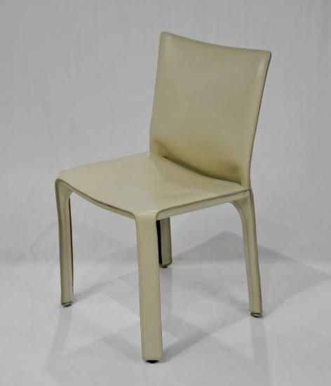 カッシーナ cab412　アイボリー　ダイニングチェア　本革 カッシーナ cab412アイボリーダイニングチェア本革