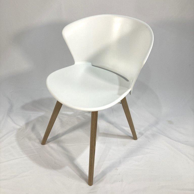 Calligaris カリガリス チェアP4655 ホワイト BAHIA イタリア calligaris カリガリス ダイニングチェア P4655
