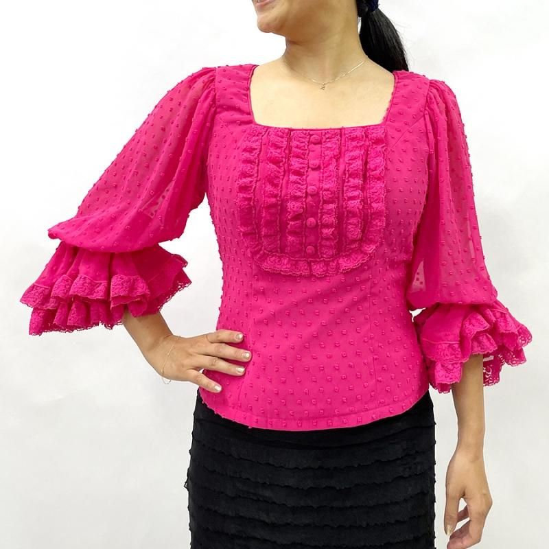 ソニアジョーンズピンクブラウス ソニアジョーンズピンクブラウス