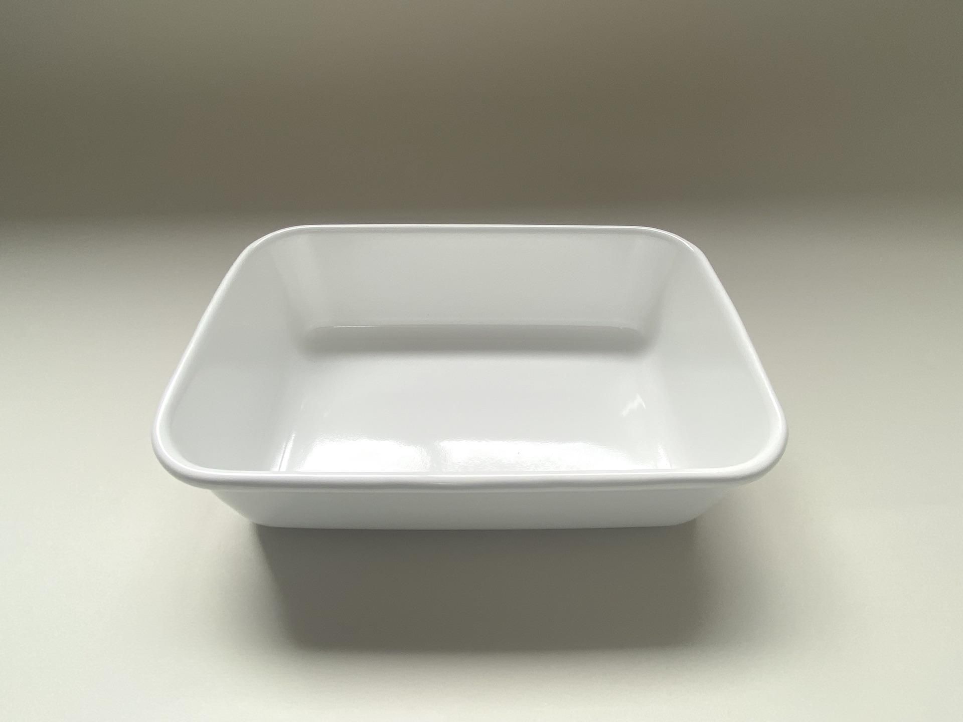 野田琺瑯 ／ White series 深型レクタングル(長方形) - オンライン