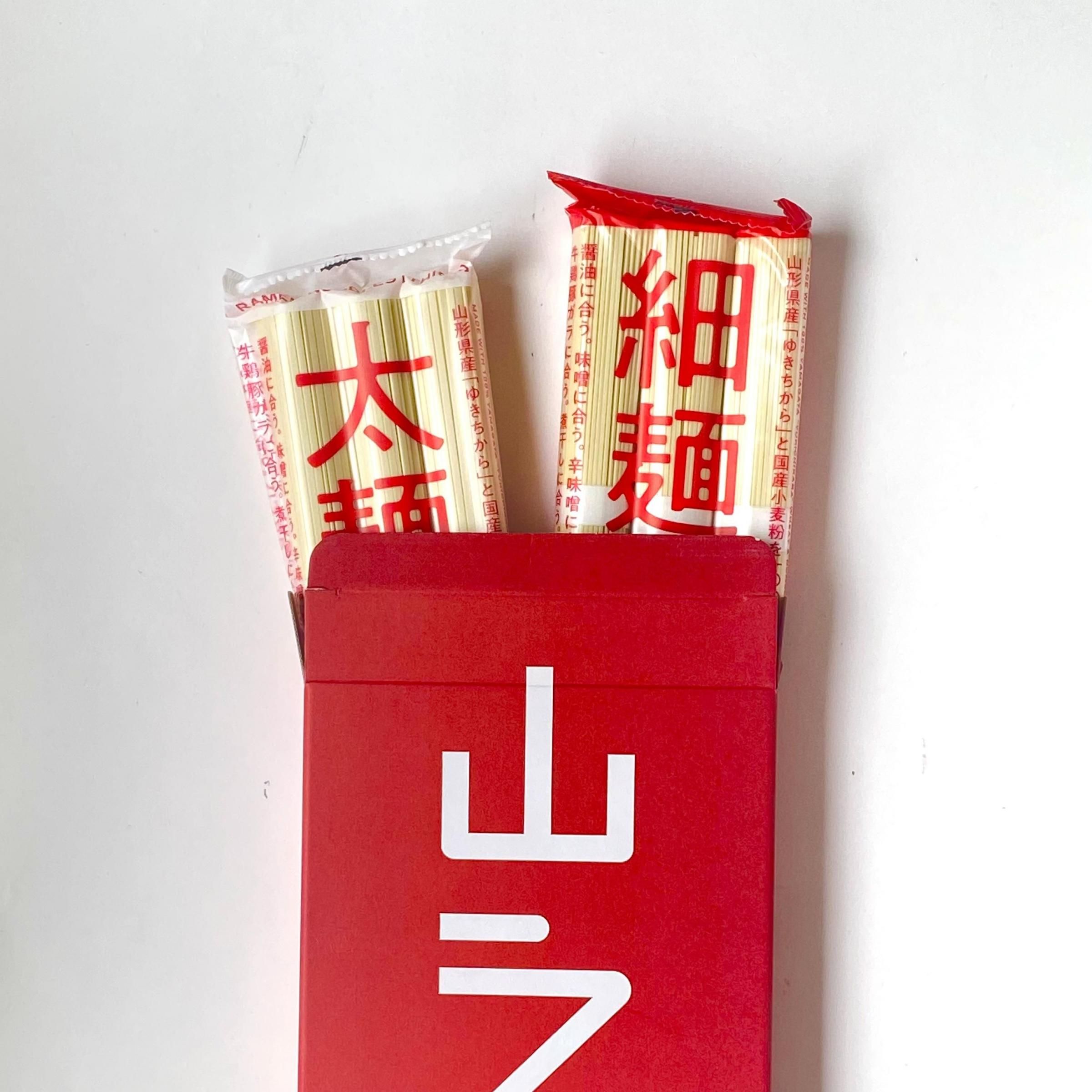 山ラー乾麺 (太麺・細麺) - オンラインストア｜この山道を行きし人あり