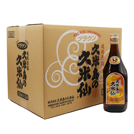 久米島の久米仙 30度720ml ゴールド瓶(非売品)-