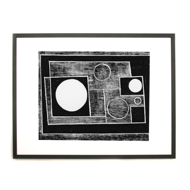 ベン・ニコルソン 「Abstract」 1934 アートプリント フレームセット