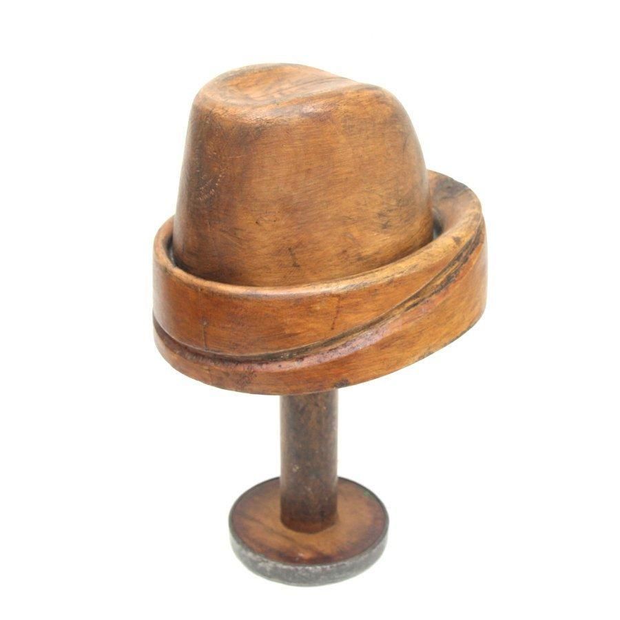 ビンテージハットスタンド大小2本　木製 ビンテージハットスタンド大小2本 木製 VINTAGE ANTIQUE HAT