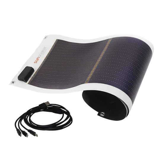 携帯充電用太陽電池シート SunSoaker 10W 3in1ケーブルセット - ラピタ公式ストア【本店】