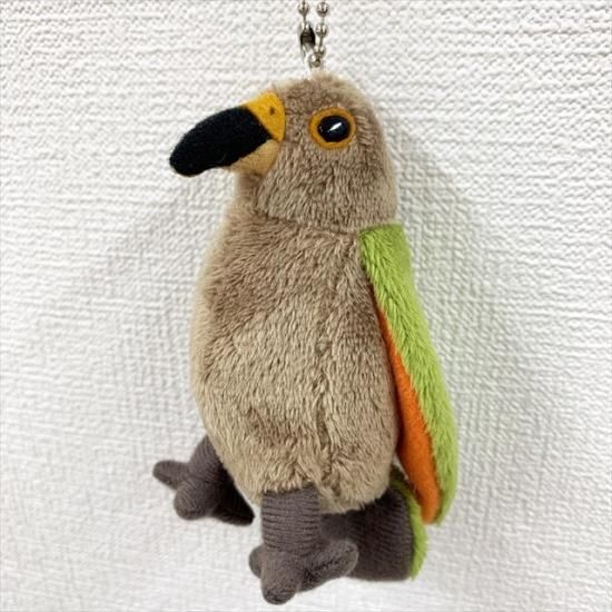 ミヤマオウムのぬいぐるみ（鳴き声仕掛け付き・自立可動式