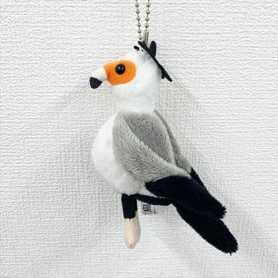オリジナルマスコット付きキーホルダーヘビクイワシ - 掛川花鳥