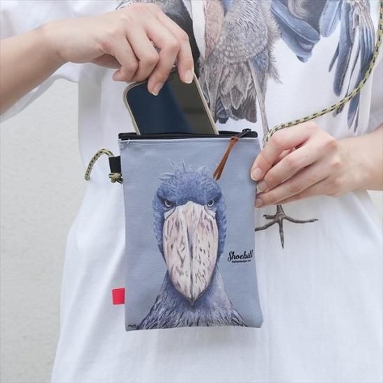 コイルハシビロコウポーチ - 掛川花鳥園公式通販サイト FBPshop