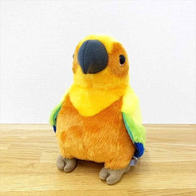 掛川花鳥園オリジナルコガネメキシコインコぬいぐるみ - 掛川花鳥園