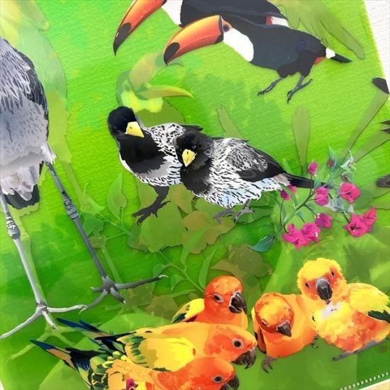 とりアート】A4クリアファイル掛川花鳥園の人気者 - 掛川花鳥園公式