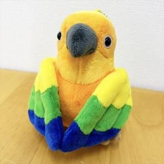 コガネメキシコインコ レジンヘアゴム カラーのみ コガネメキシコ