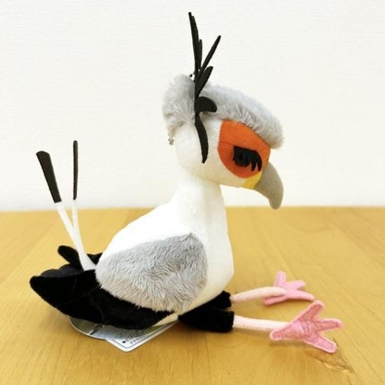オリジナルマスコット付きキーホルダーヘビクイワシ - 掛川花鳥