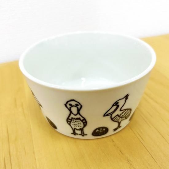 だるまとハシビロコウ小鉢 - 掛川花鳥園公式通販サイト FBPshop