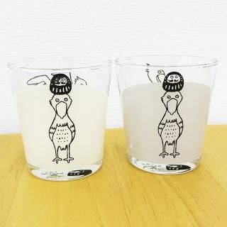 KOTORITACHIコリンズグラス花輪とハシビロコウ - 掛川花鳥園公式