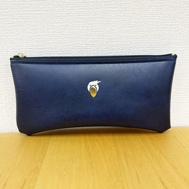 ふたばの合皮箔押しポーチ - 掛川花鳥園公式通販サイト FBPshop