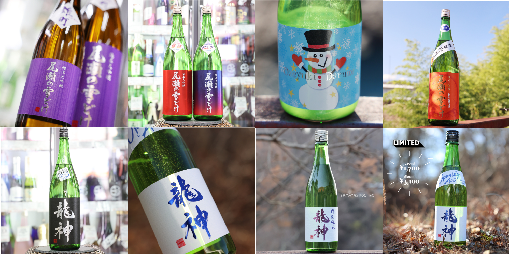 龍神酒造【尾瀬の雪どけ・龍神】 - 山屋商店